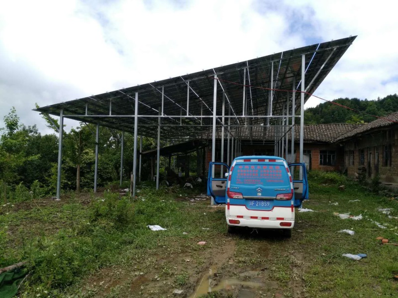 某村集体经济20kWp太阳能光伏并网发电系统